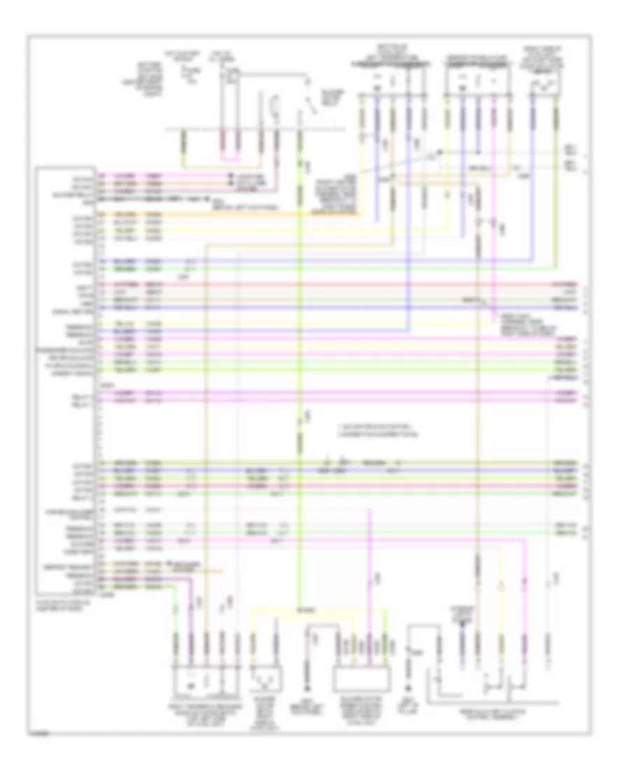 Automatic A C Wiring Diagram with Auxiliary Climate Control 1 of 4 for Ford Expedition 2011