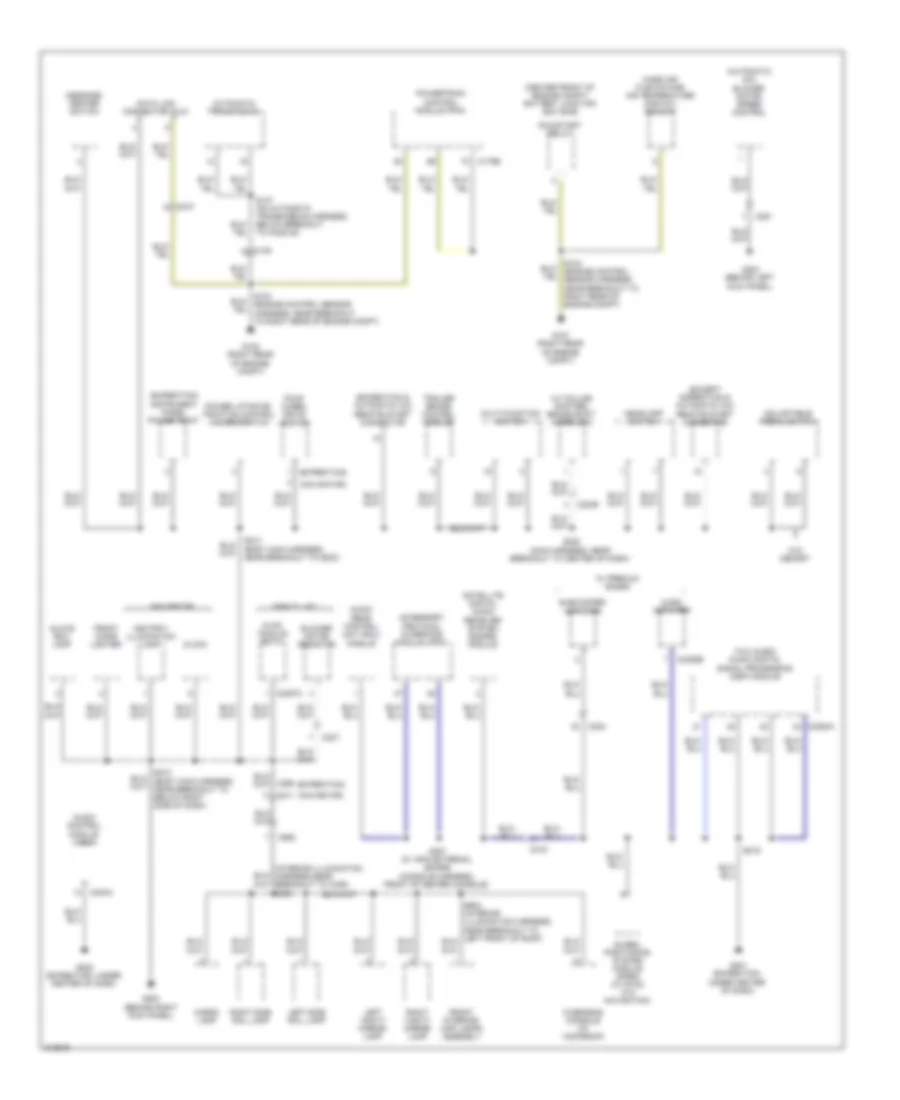 Ground Distribution Wiring Diagram 2 of 5 for Ford Expedition 2011