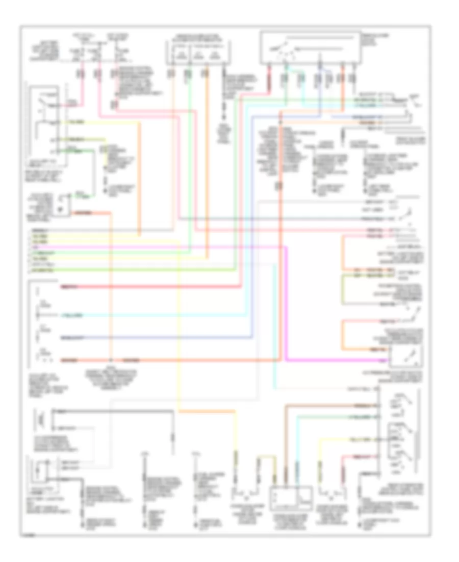 Manual AC Wiring Diagram (2 of 2) for Ford Expedition 2000