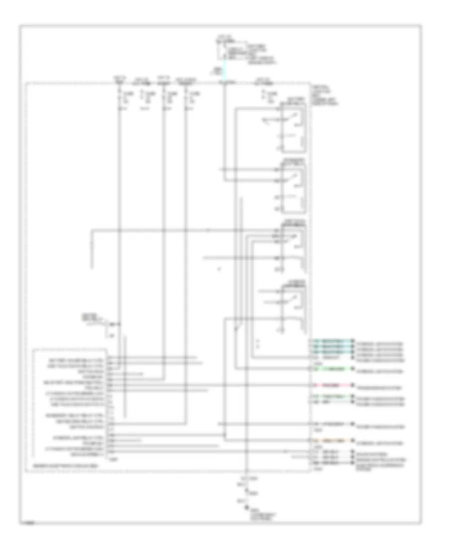 Body Computer Wiring Diagrams 1 of 2 for Ford Expedition 2000