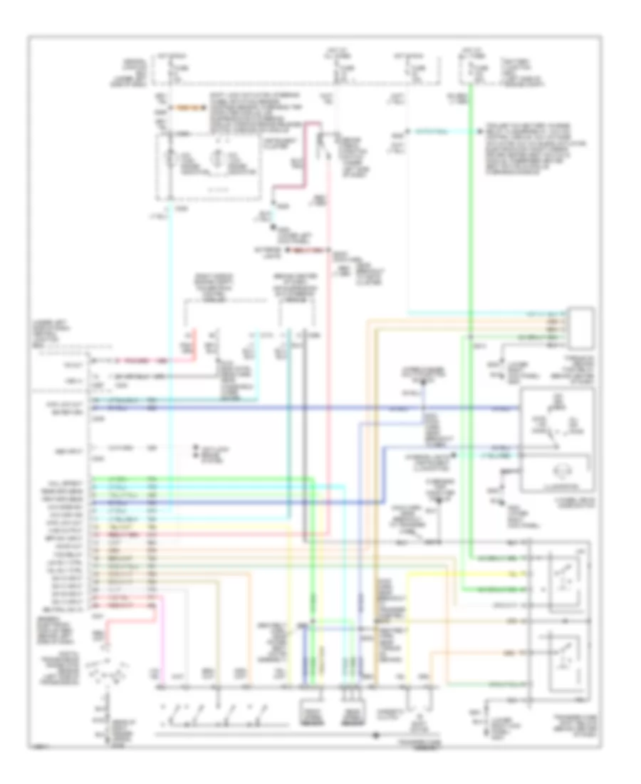4WD Wiring Diagram for Ford Expedition 2000