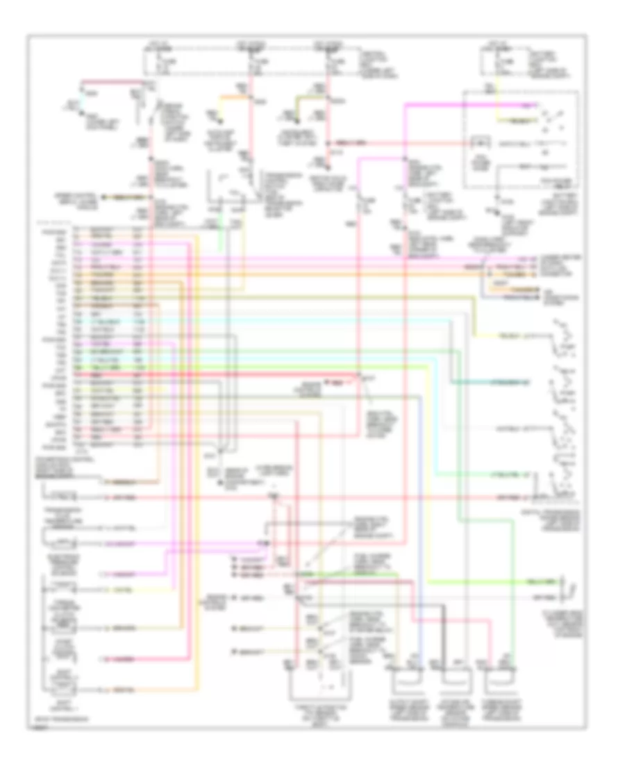 AT Wiring Diagram, 4R100 for Ford Expedition 2000