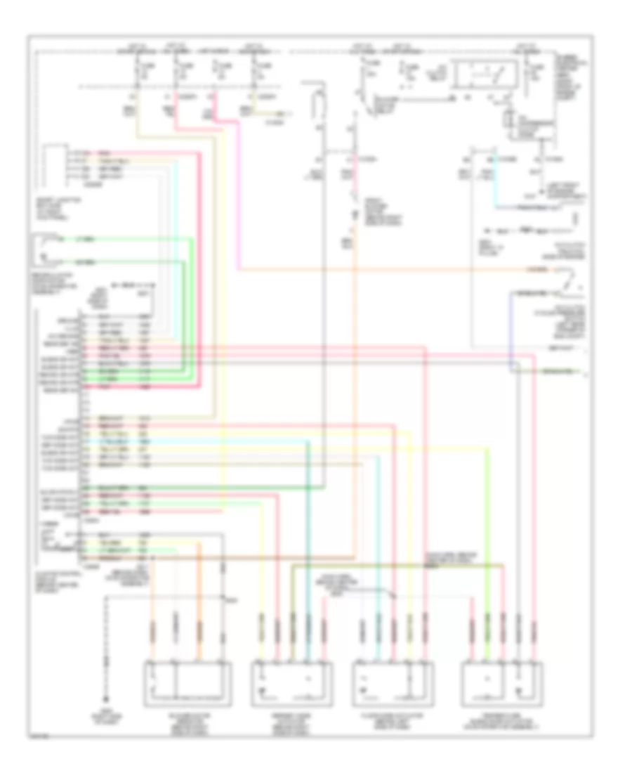 4 0L Manual A C Wiring Diagram 1 of 2 for Ford Mustang 2005