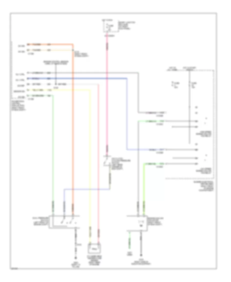 4.6L, Cooling Fan Wiring Diagram for Ford Mustang 2005