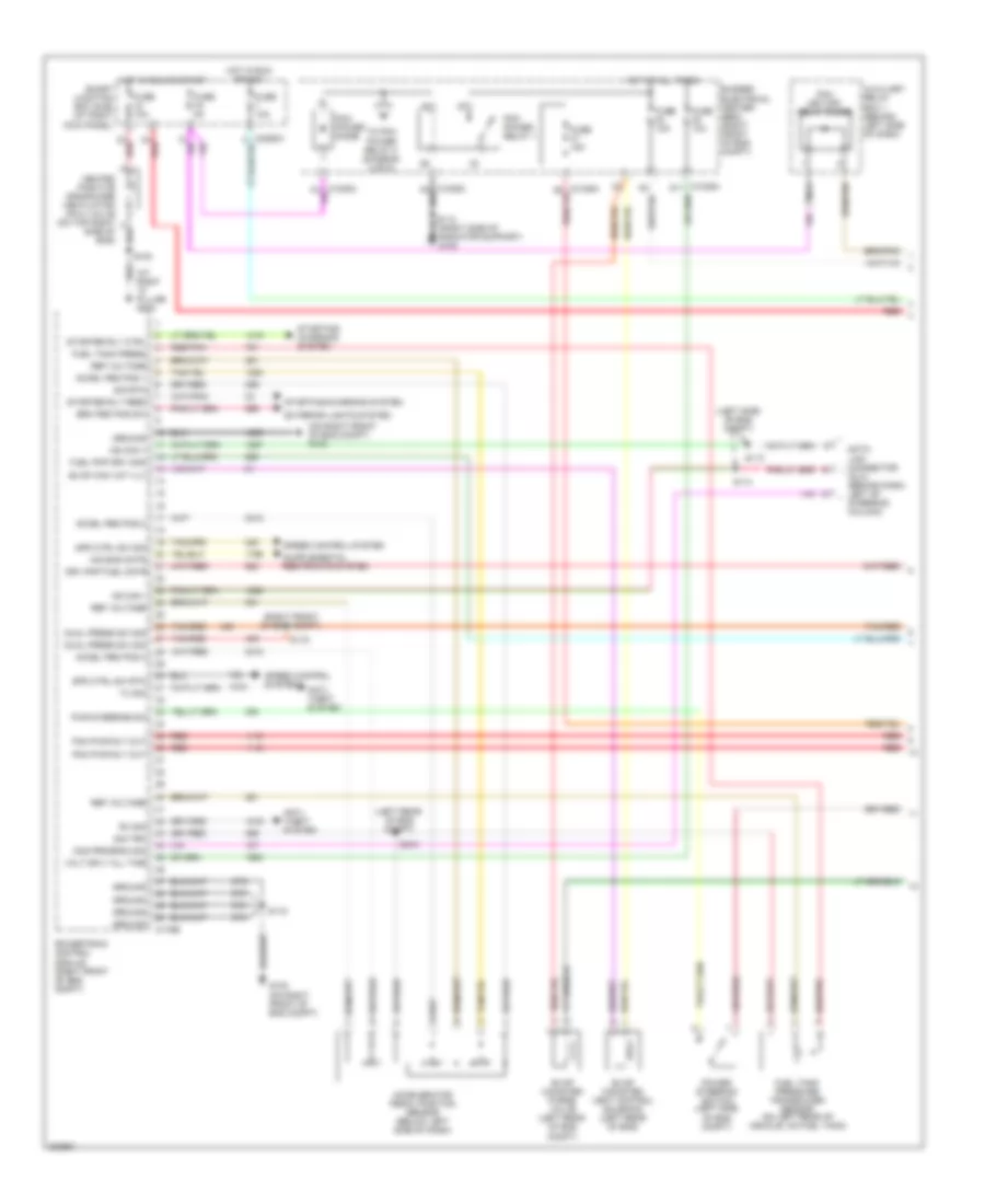 4 0L Engine Performance Wiring Diagram 1 of 5 for Ford Mustang 2005