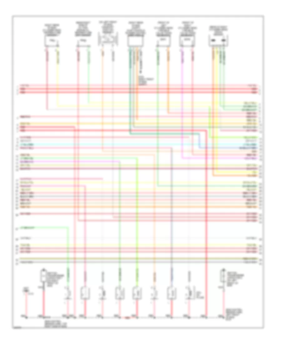 4.6L, Engine Performance Wiring Diagram (5 of 6) for Ford Mustang 2005