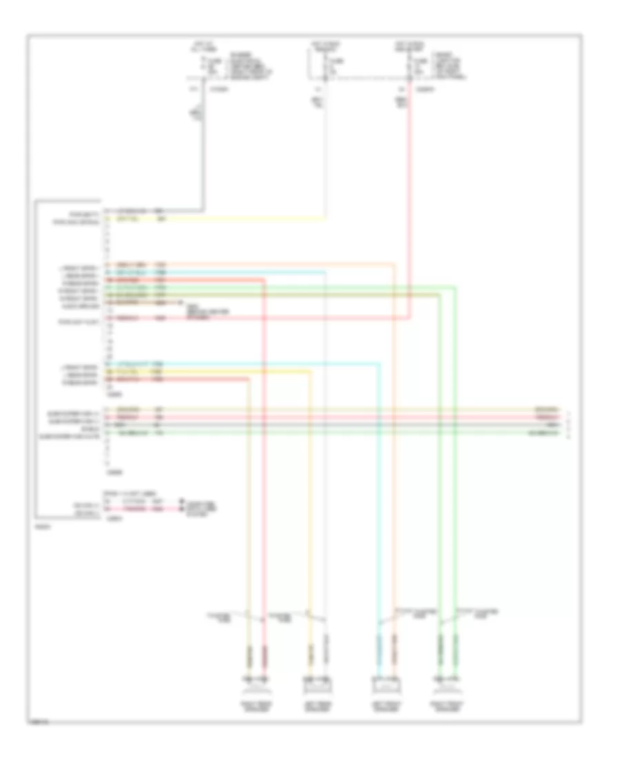 Shaker 500 Wiring Diagram (1 of 2) for Ford Mustang 2005
