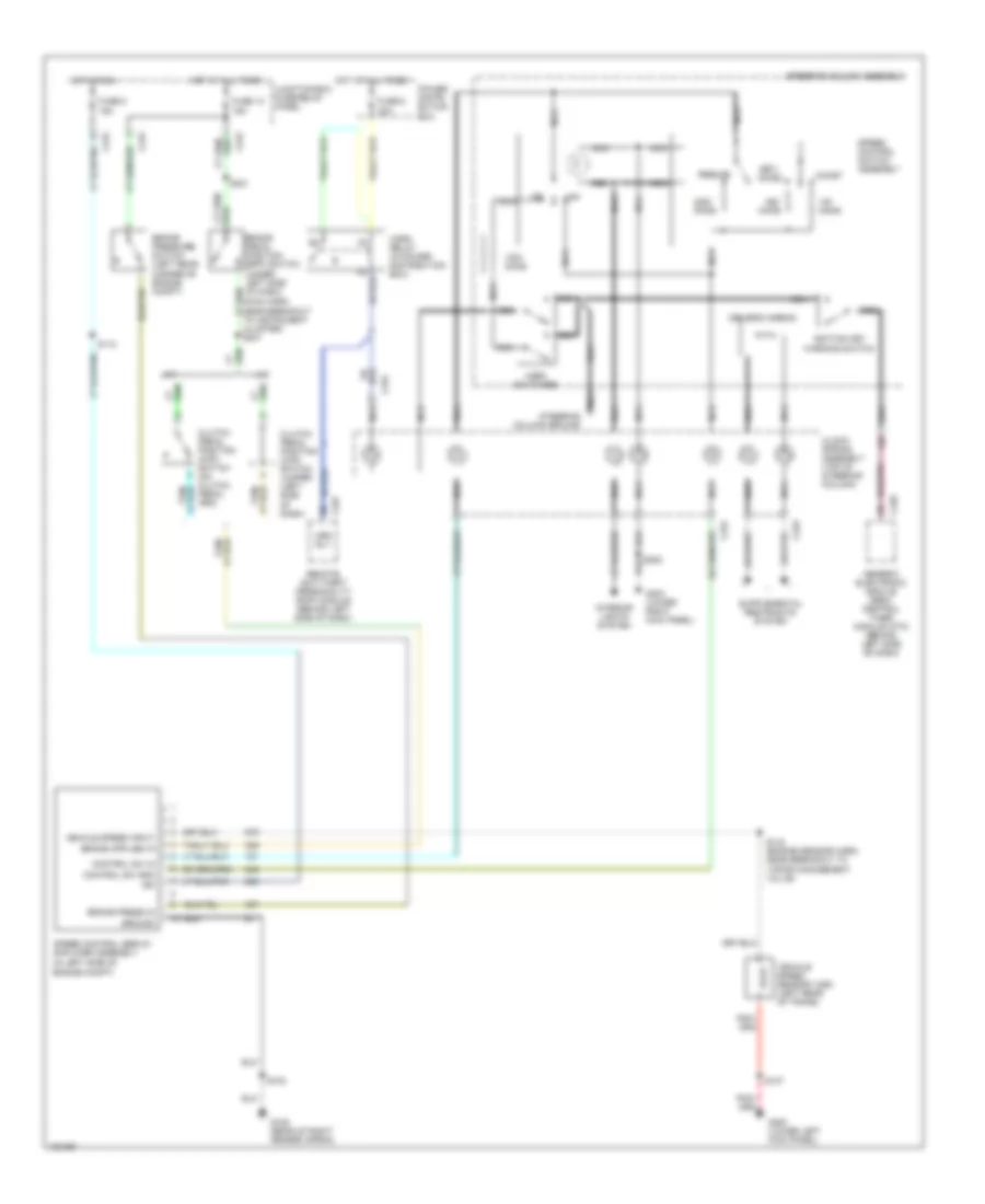 Cruise Control Wiring Diagram for Ford Pickup F150 1998