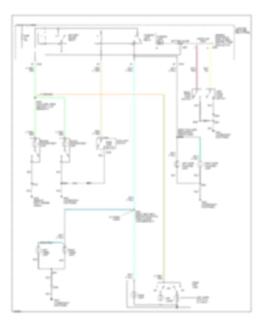 Courtesy Lamps Wiring Diagram for Ford Pickup F150 1998