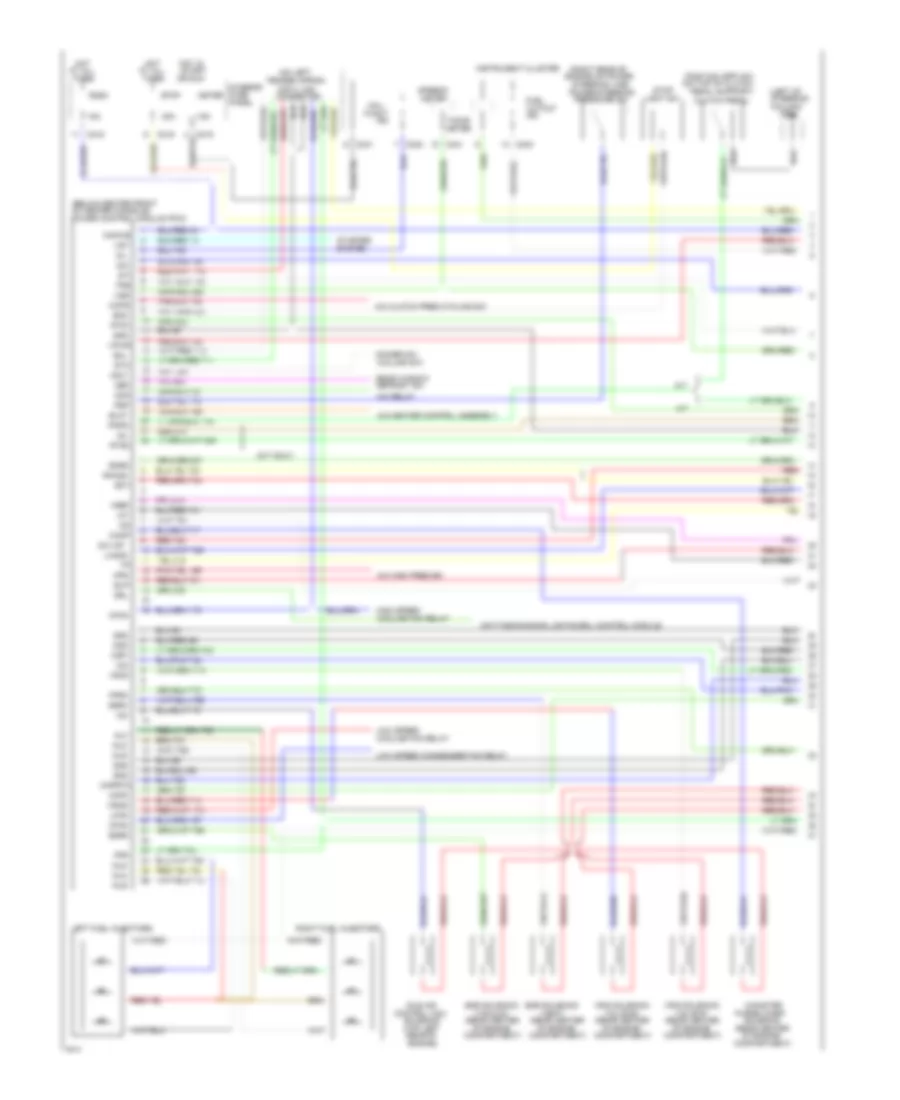 2 5L Engine Performance Wiring Diagrams 1 of 3 for Ford Probe 1994