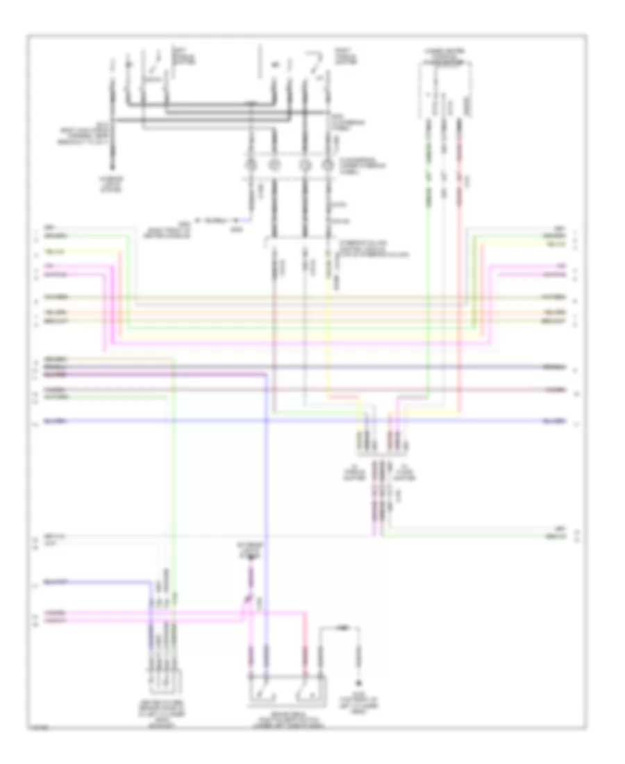 3.5L Turbo, Engine Performance Wiring Diagram (3 of 7) for Ford Flex SE 2014