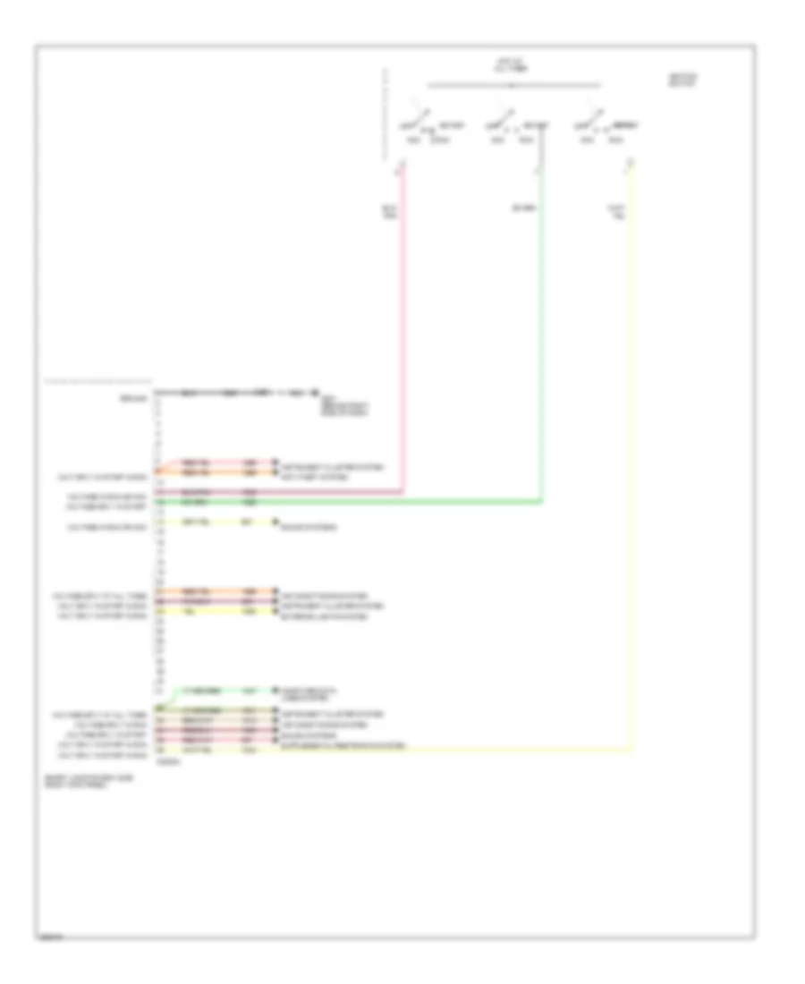 Body Control Modules Wiring Diagram 1 of 4 for Ford Mustang 2009