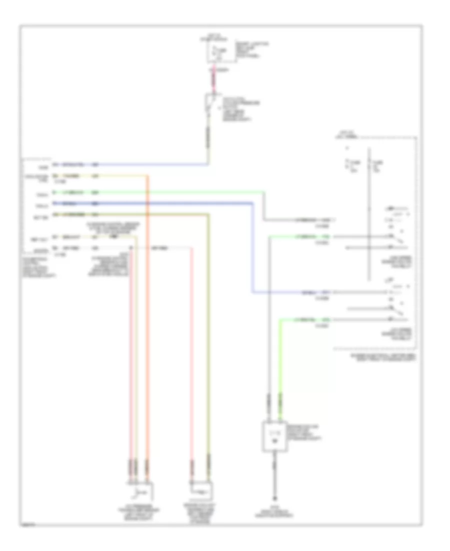 4 0L Cooling Fan Wiring Diagram for Ford Mustang 2009