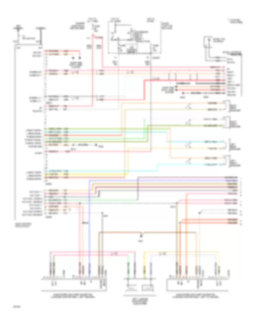 Premium Radio Wiring Diagram (1 of 2) for Ford Mustang 2009