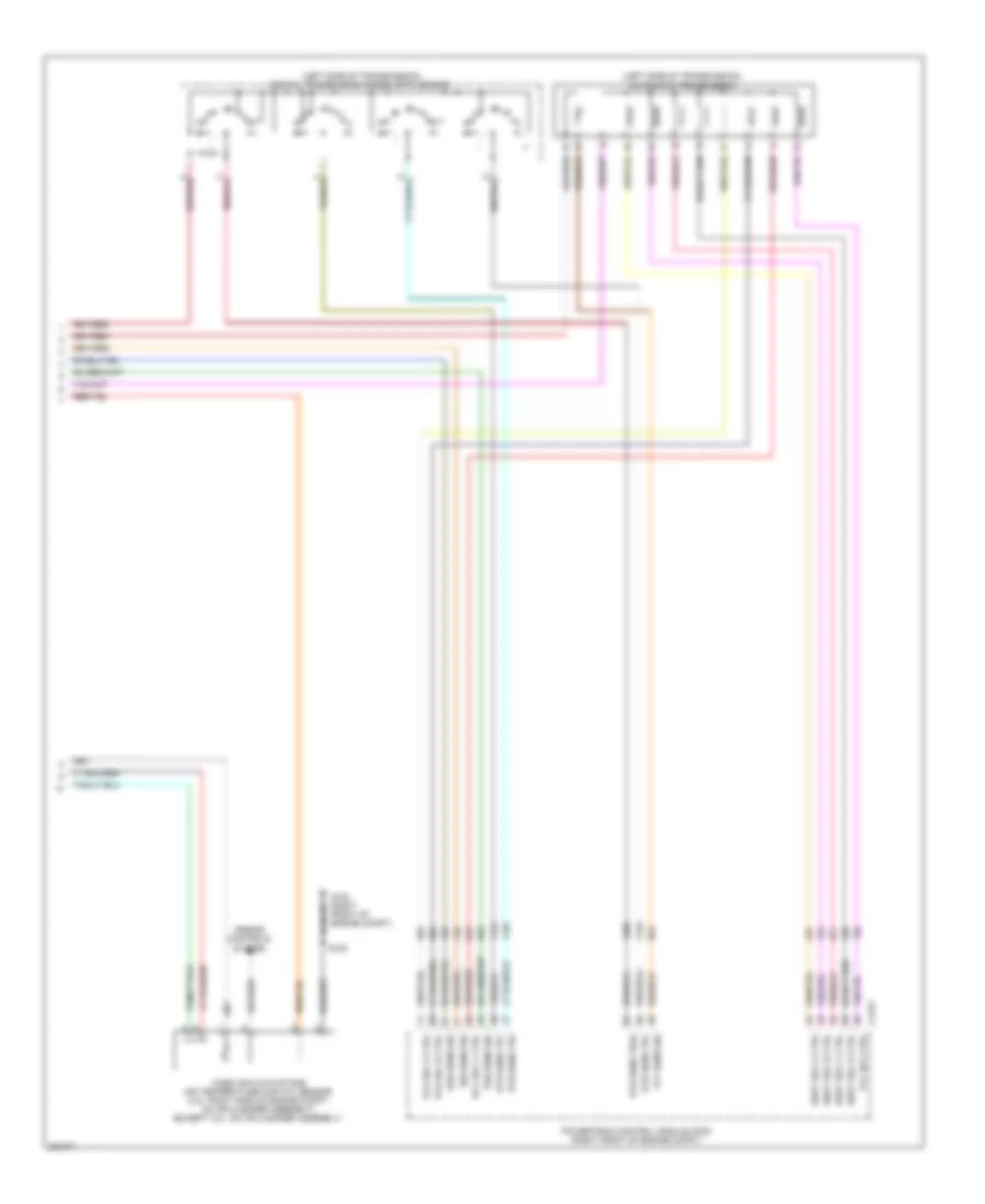 Transmission Wiring Diagram 2 of 2 for Ford Mustang 2009