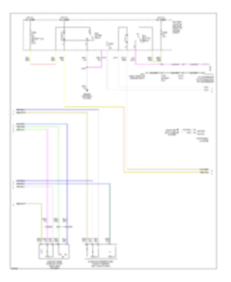 Automatic AC Wiring Diagram, with Navigation (2 of 3) for Ford Pickup F150 2012