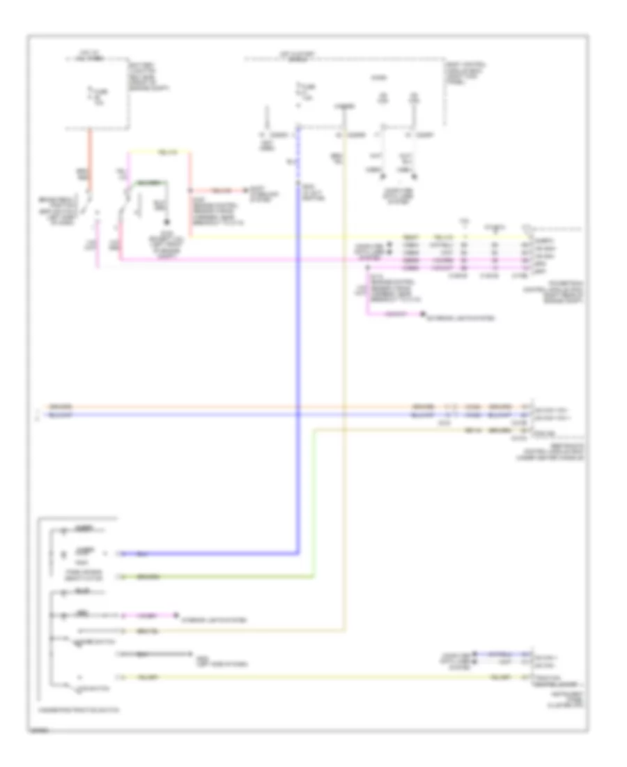 Anti-lock Brakes Wiring Diagram (2 of 2) for Ford Pickup F150 2012