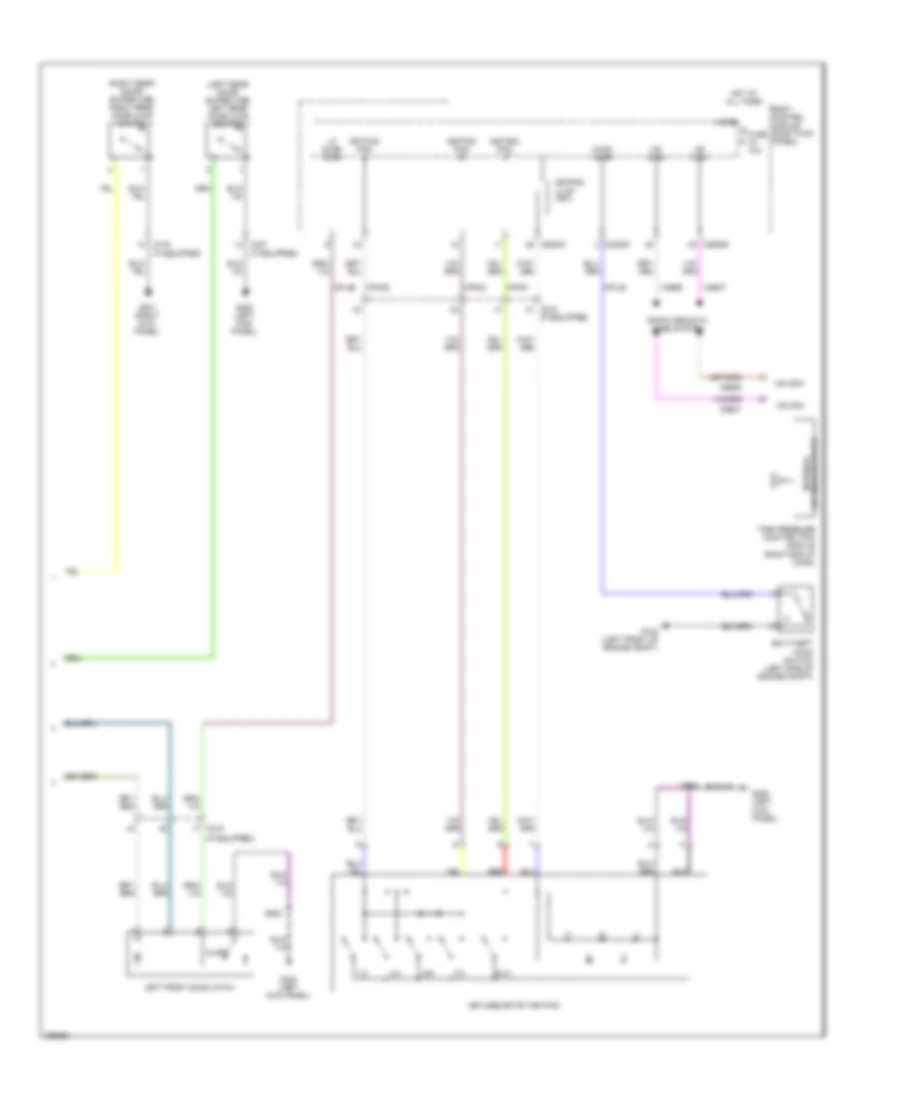 Forced Entry Wiring Diagram 2 of 2 for Ford Pickup F150 2012