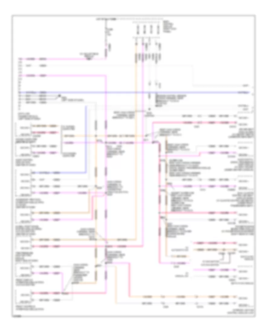 Computer Data Lines Wiring Diagram 1 of 2 for Ford Pickup F150 2012