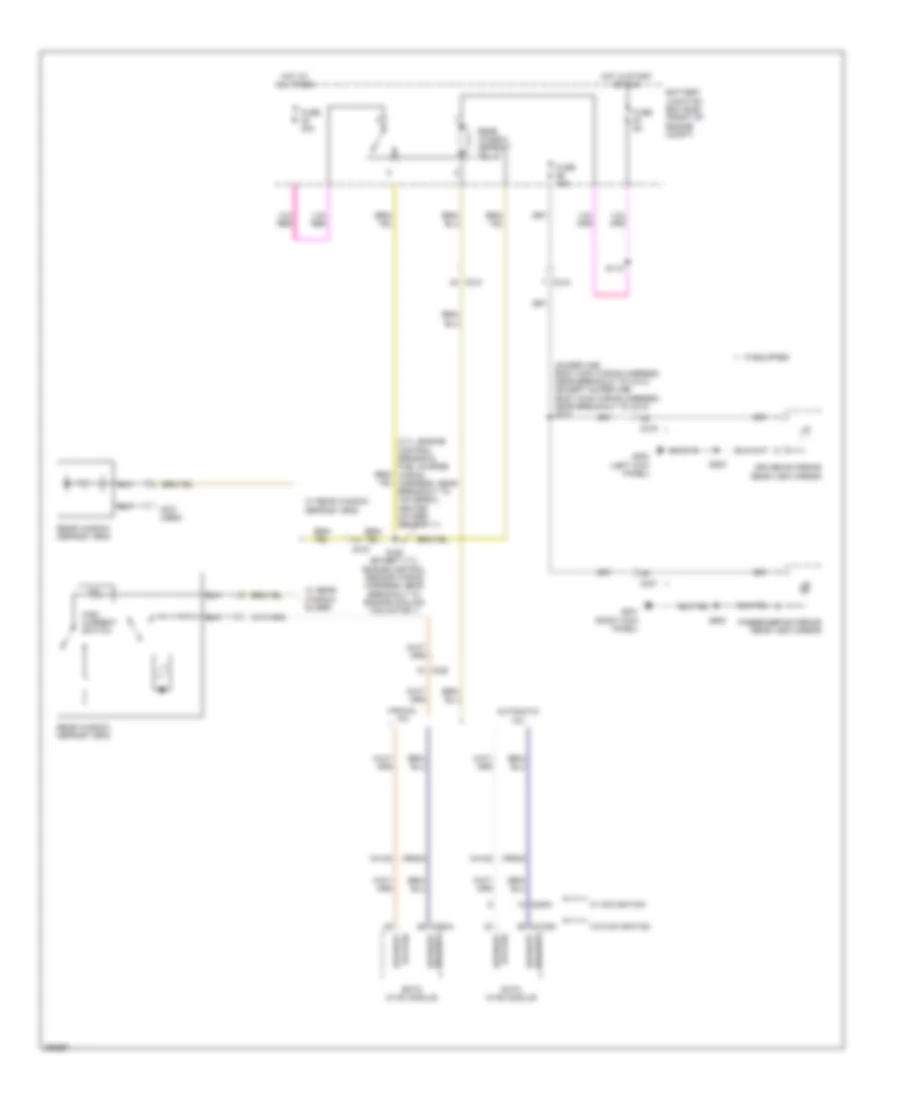 Defoggers Wiring Diagram for Ford Pickup F150 2012