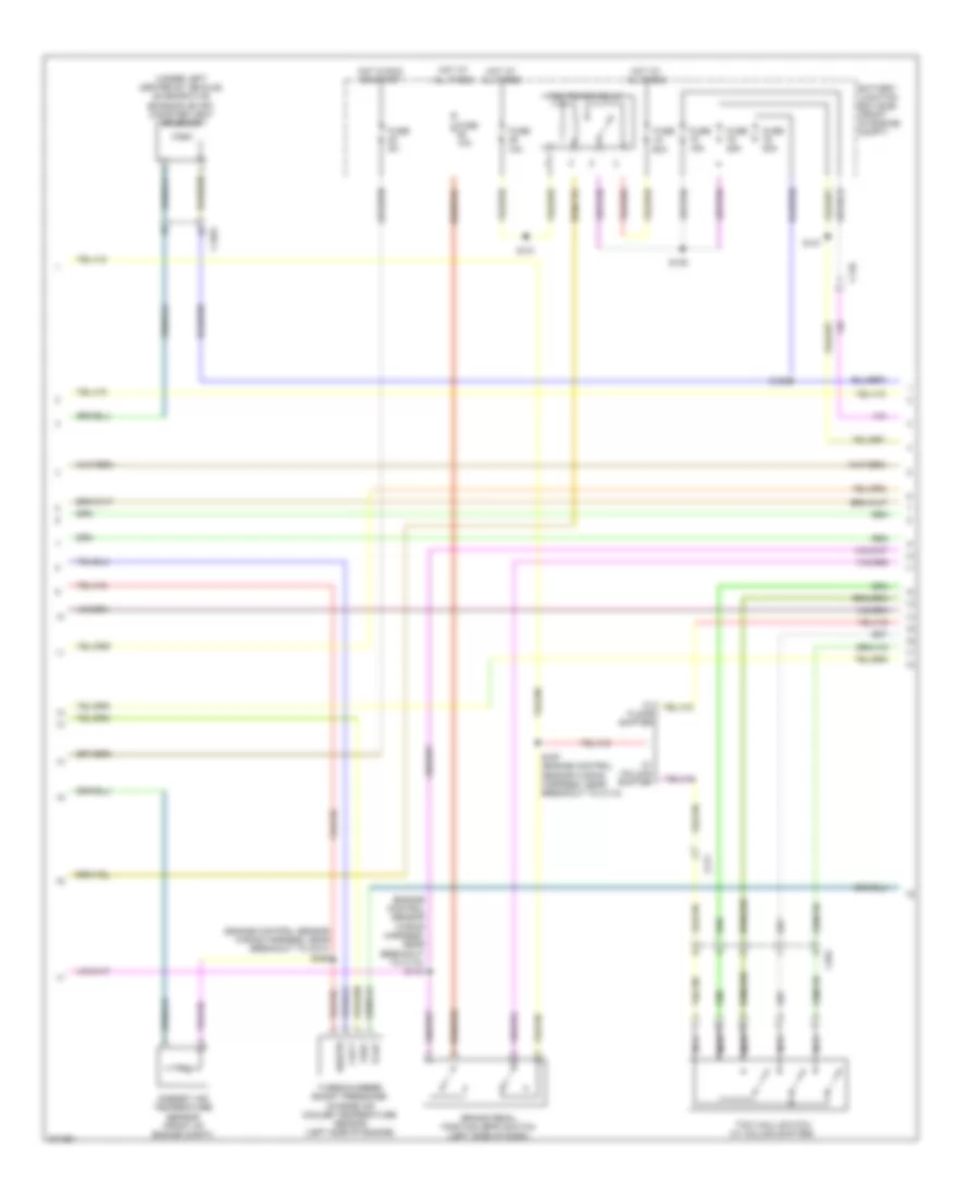 3.5L, Engine Performance Wiring Diagram (2 of 6) for Ford Pickup F150 2012