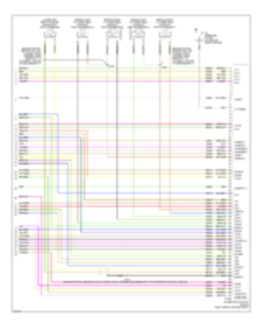 3.7L Flex Fuel, Engine Performance Wiring Diagram (6 of 6) for Ford Pickup F150 2012
