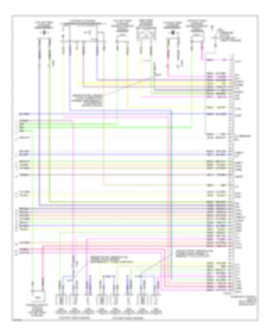 5.0L Flex Fuel, Engine Performance Wiring Diagram (6 of 6) for Ford Pickup F150 2012