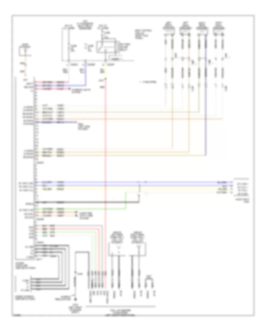 In Dash Computer Wiring Diagram for Ford Pickup F150 2012