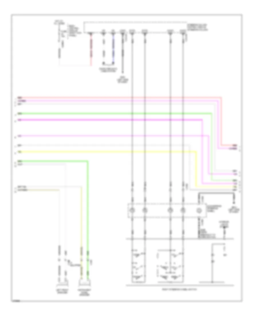 Navigation Wiring Diagram 2 of 3 for Ford Pickup F150 2012