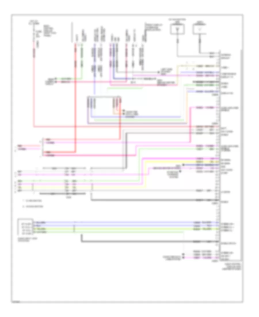 Radio Wiring Diagram with Sony 3 of 3 for Ford Pickup F150 2012