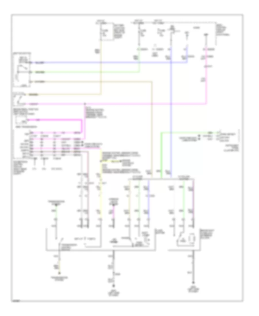 Shift Interlock Wiring Diagram for Ford Pickup F150 2012