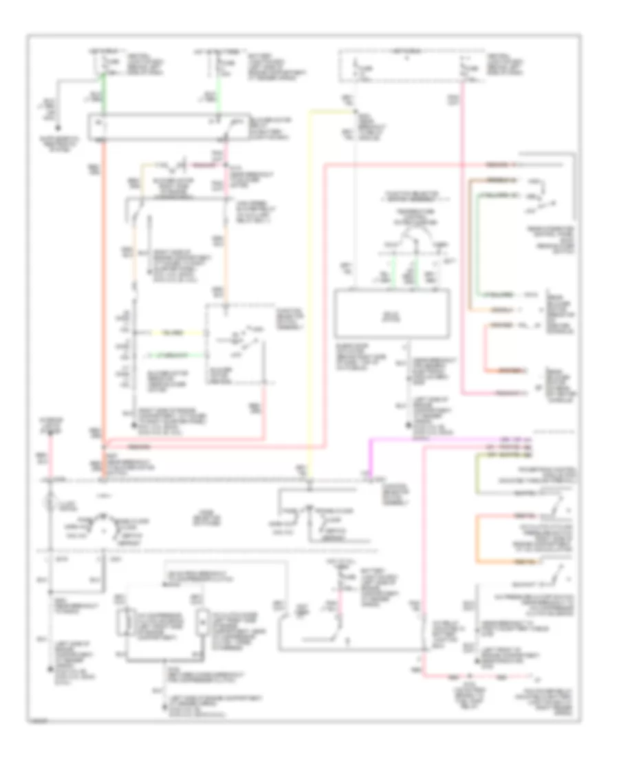 Manual AC Wiring Diagram for Ford Explorer 2000