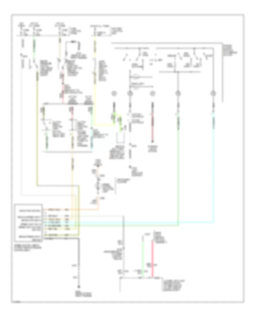 Cruise Control Wiring Diagram for Ford Explorer 2000