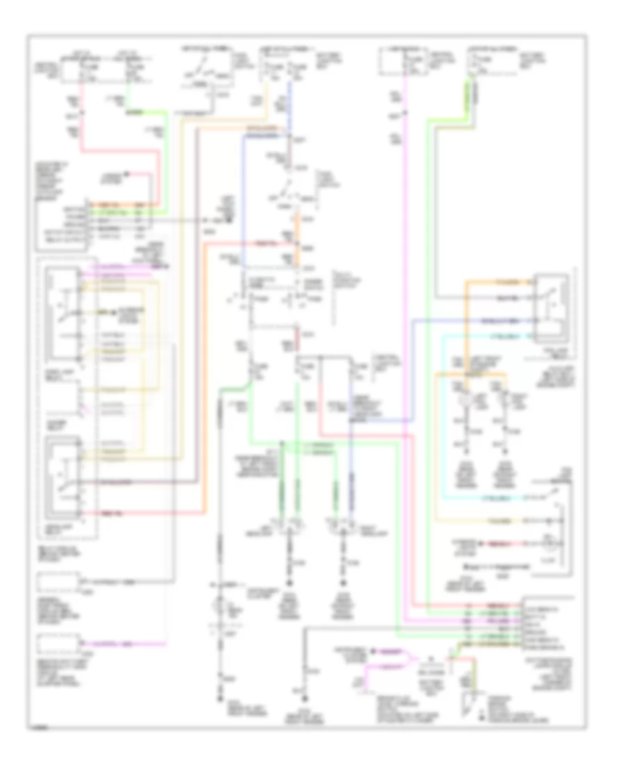 Autolamps Wiring Diagram for Ford Explorer 2000