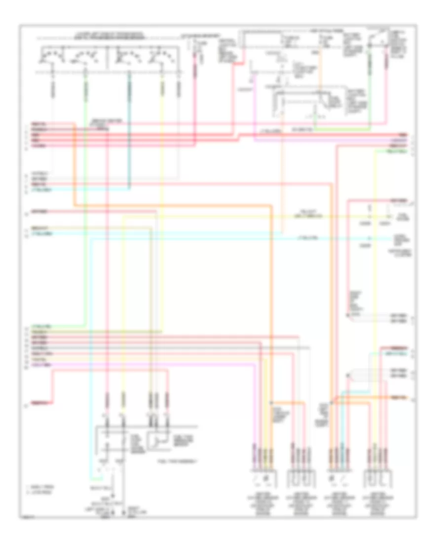 4.6L, Engine Performance Wiring Diagrams (3 of 4) for Ford Explorer 2002