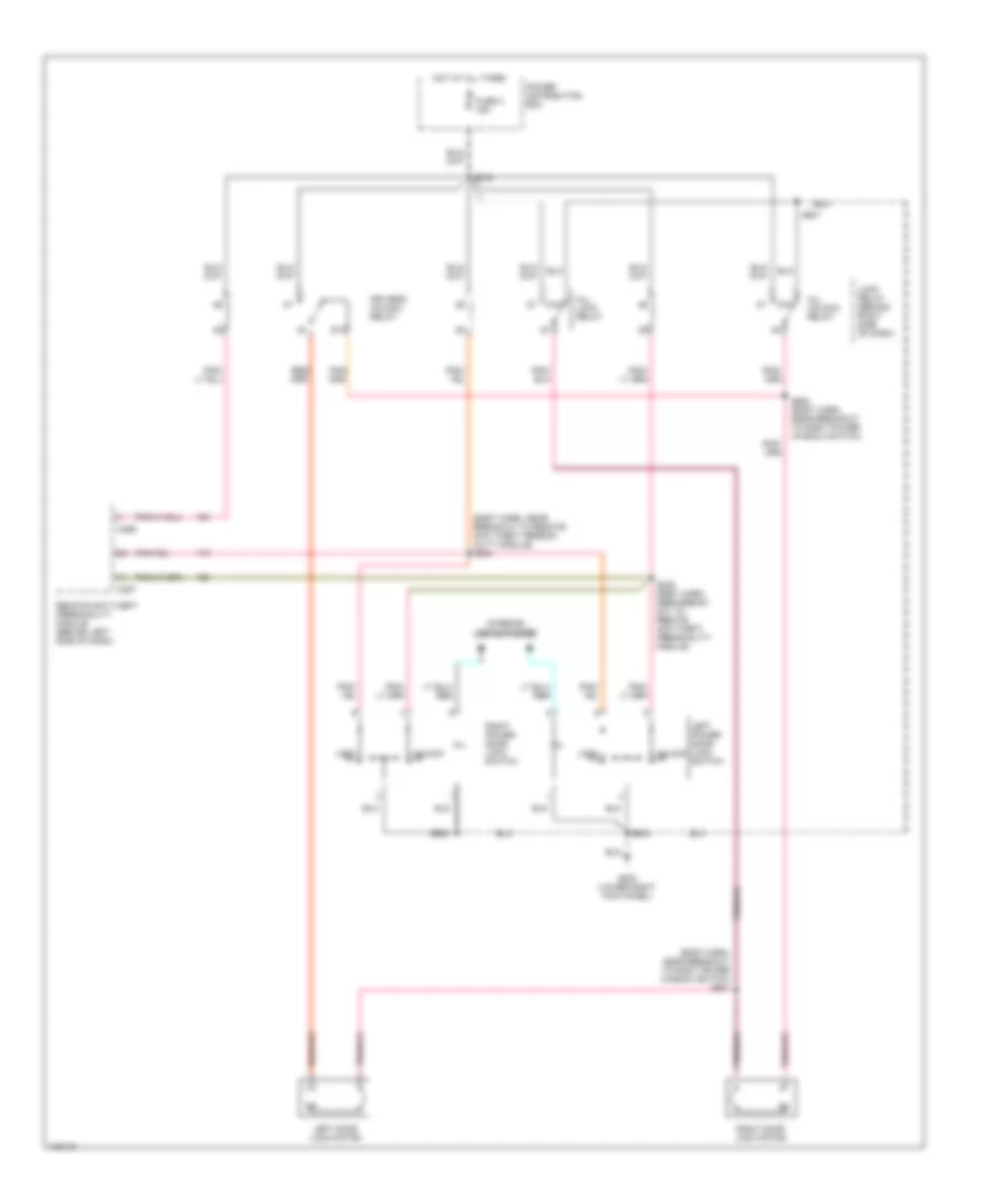 Keyless Entry Wiring Diagram for Ford Pickup F250 1998