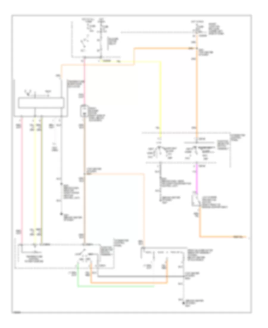 Manual AC Wiring Diagram (1 of 2) for Ford Taurus LX 2004