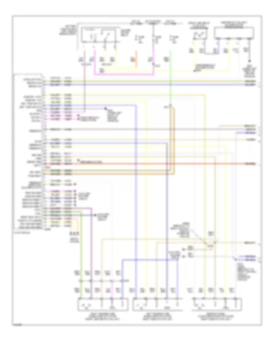 Automatic A C Wiring Diagram 1 of 3 for Ford Explorer 2011