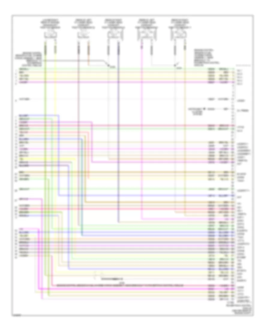 3.5L, Engine Performance Wiring Diagram (6 of 6) for Ford Explorer 2011