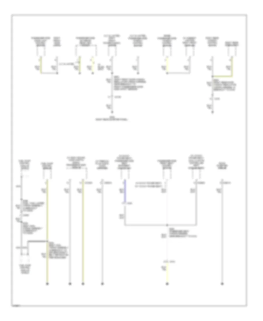 Ground Distribution Wiring Diagram 5 of 5 for Ford Explorer 2011