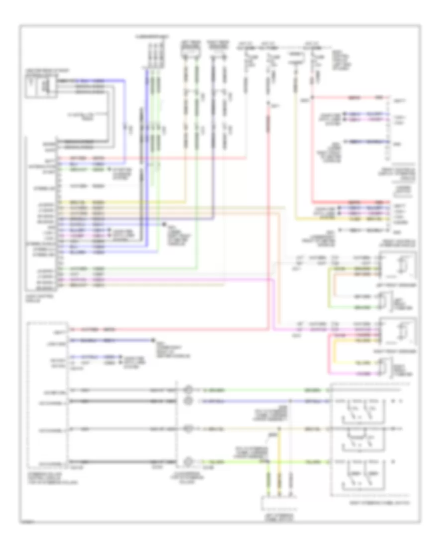 Base Radio Wiring Diagram for Ford Explorer 2011