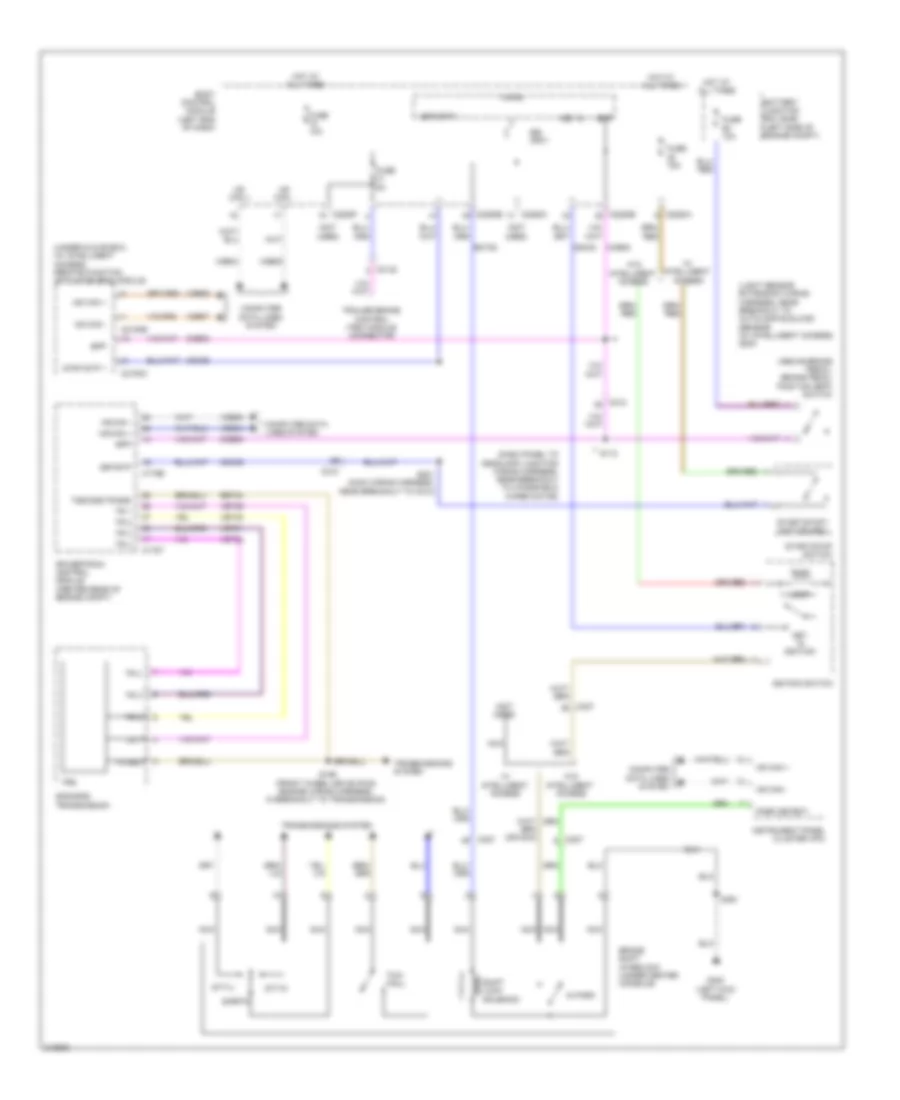 Shift Interlock Wiring Diagram for Ford Explorer 2011