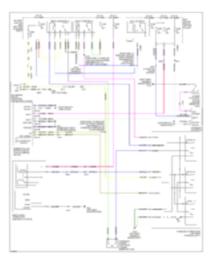 WiperWasher Wiring Diagram for Ford Explorer 2011