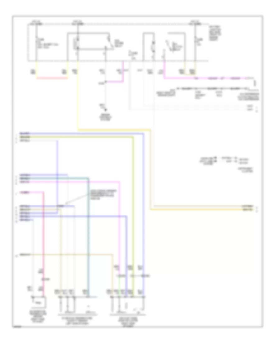 Automatic AC Wiring Diagram, without Navigation (2 of 3) for Ford Pickup F250 Super Duty 2012