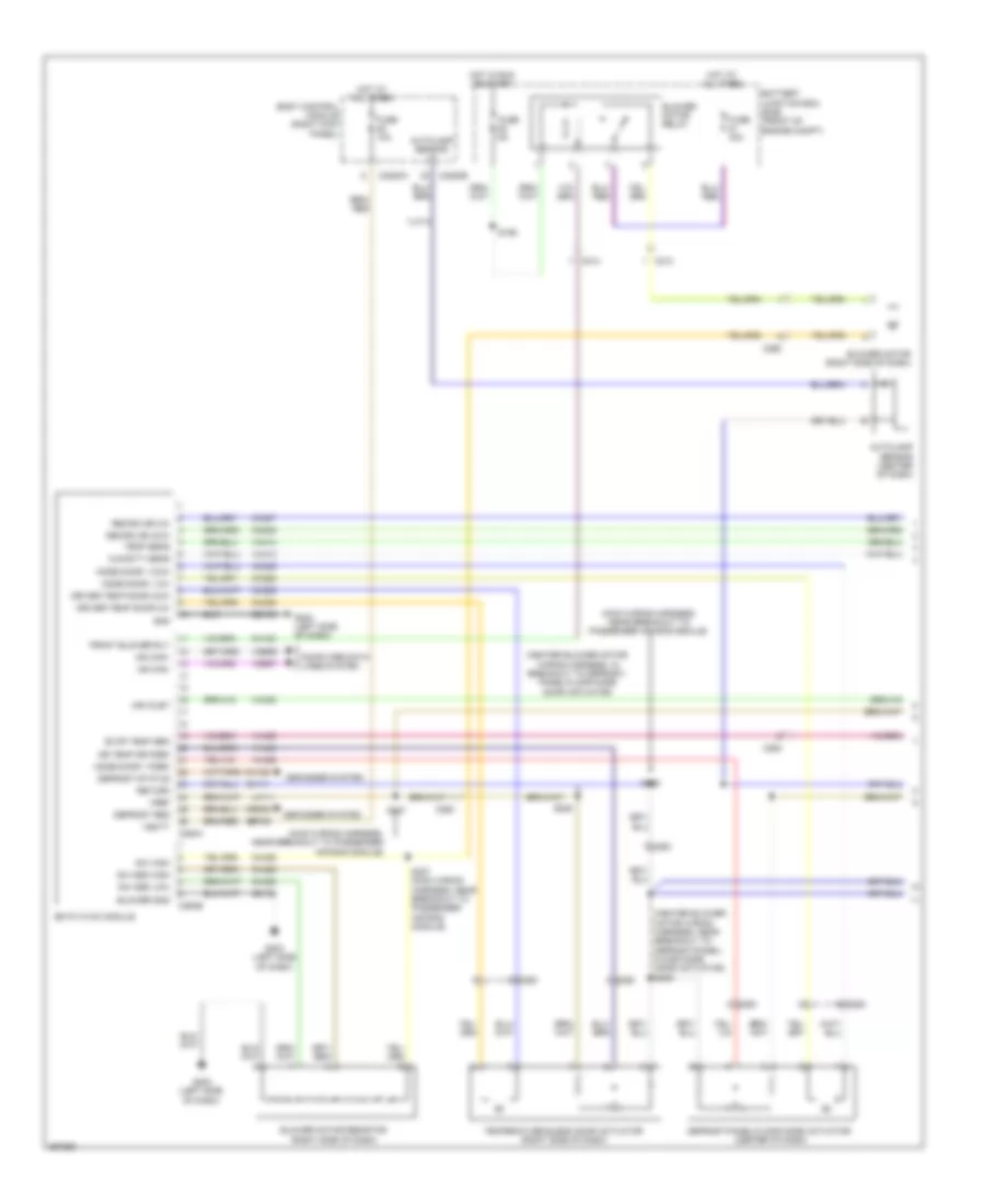 Manual AC Wiring Diagram (1 of 3) for Ford Pickup F250 Super Duty 2012