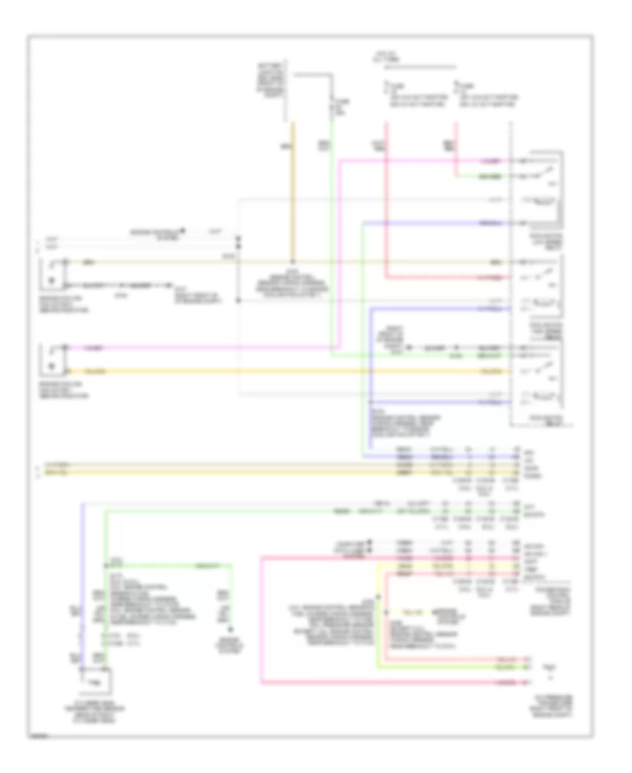 Manual AC Wiring Diagram (3 of 3) for Ford Pickup F250 Super Duty 2012