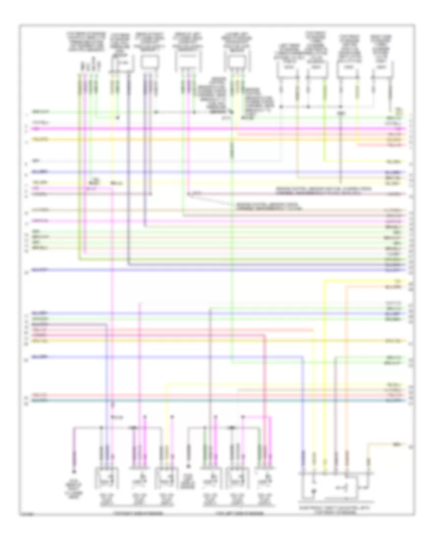 3.5L, Engine Performance Wiring Diagram (5 of 6) for Ford Pickup F250 Super Duty 2012