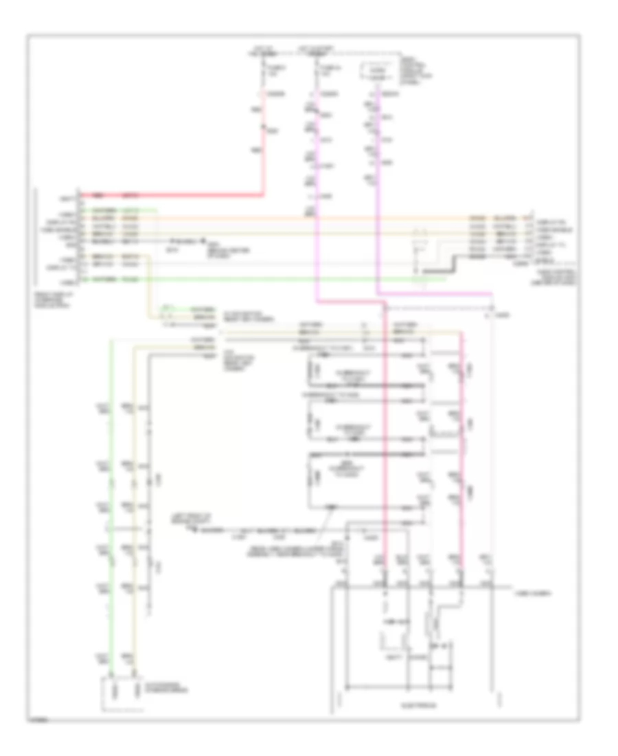 Rear Camera Wiring Diagram for Ford Pickup F250 Super Duty 2012