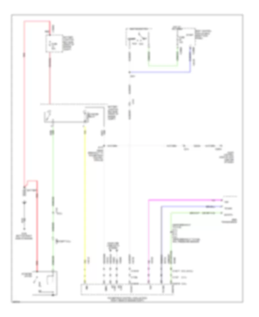 3.5L, Starting Wiring Diagram for Ford Pickup F250 Super Duty 2012