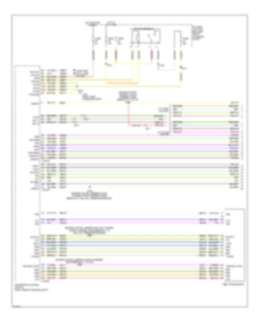 3 5L A T Wiring Diagram 1 of 2 for Ford Pickup F250 Super Duty 2012